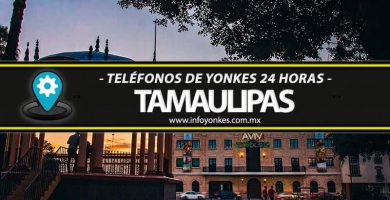 numeros de telefonos de yonkes 24 horas tamaulipas